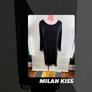EUC Milan Kiss Tassel Tunic Dress